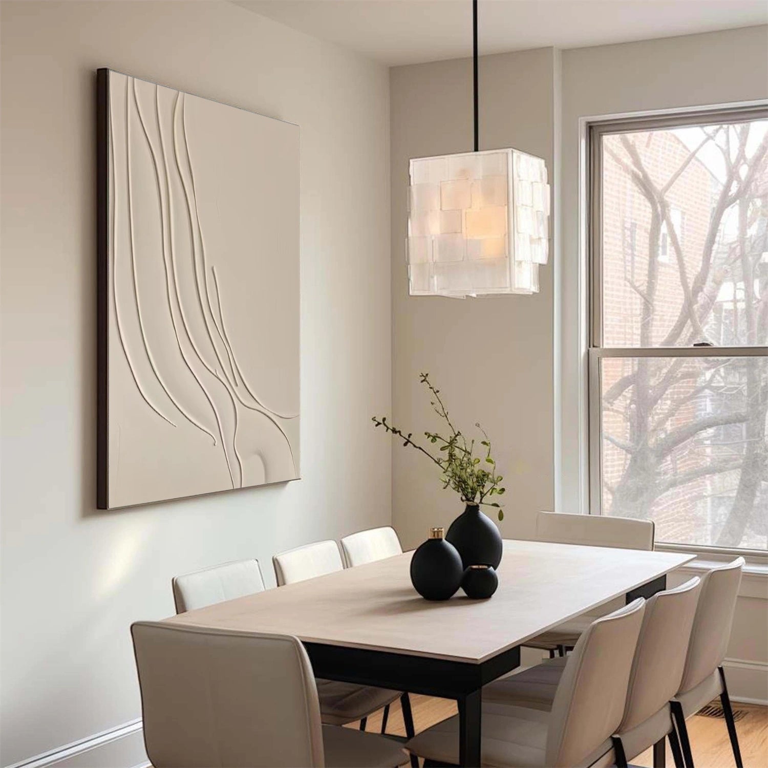 Minimalist Textured Canvas Art #MT187