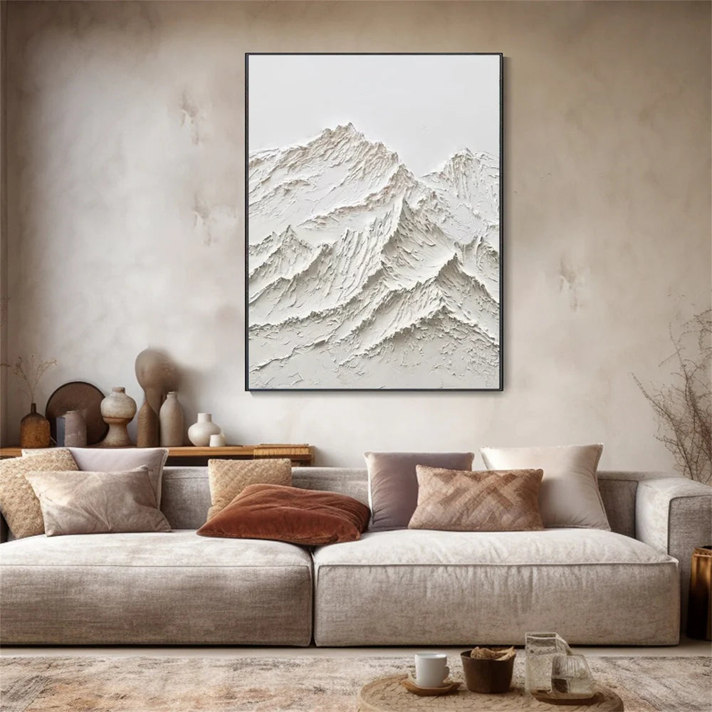 Mountain Textured Canvas Art #MO012