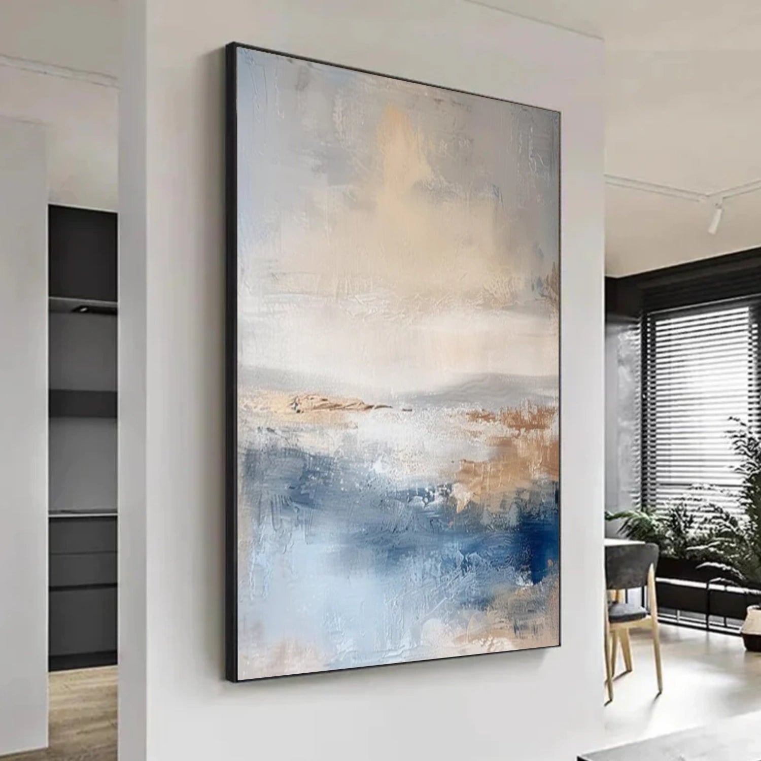 Abstract Canvas Wall Art #AP298