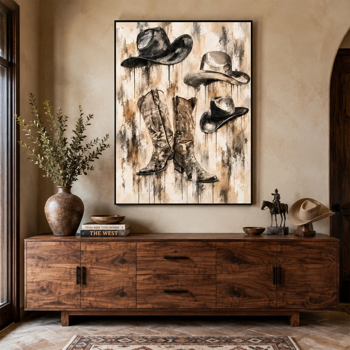 American Western Cowboy Art #VT274