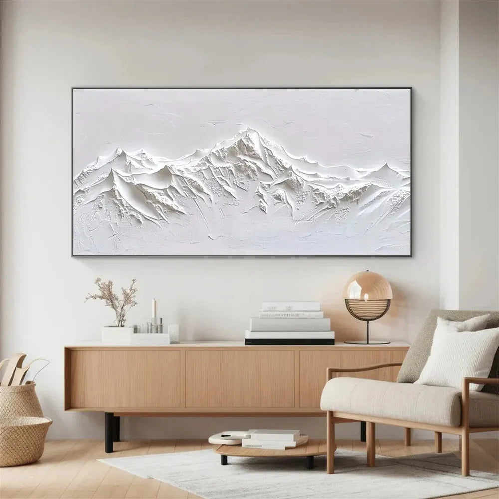 Mountain Textured Canvas Art #MO001