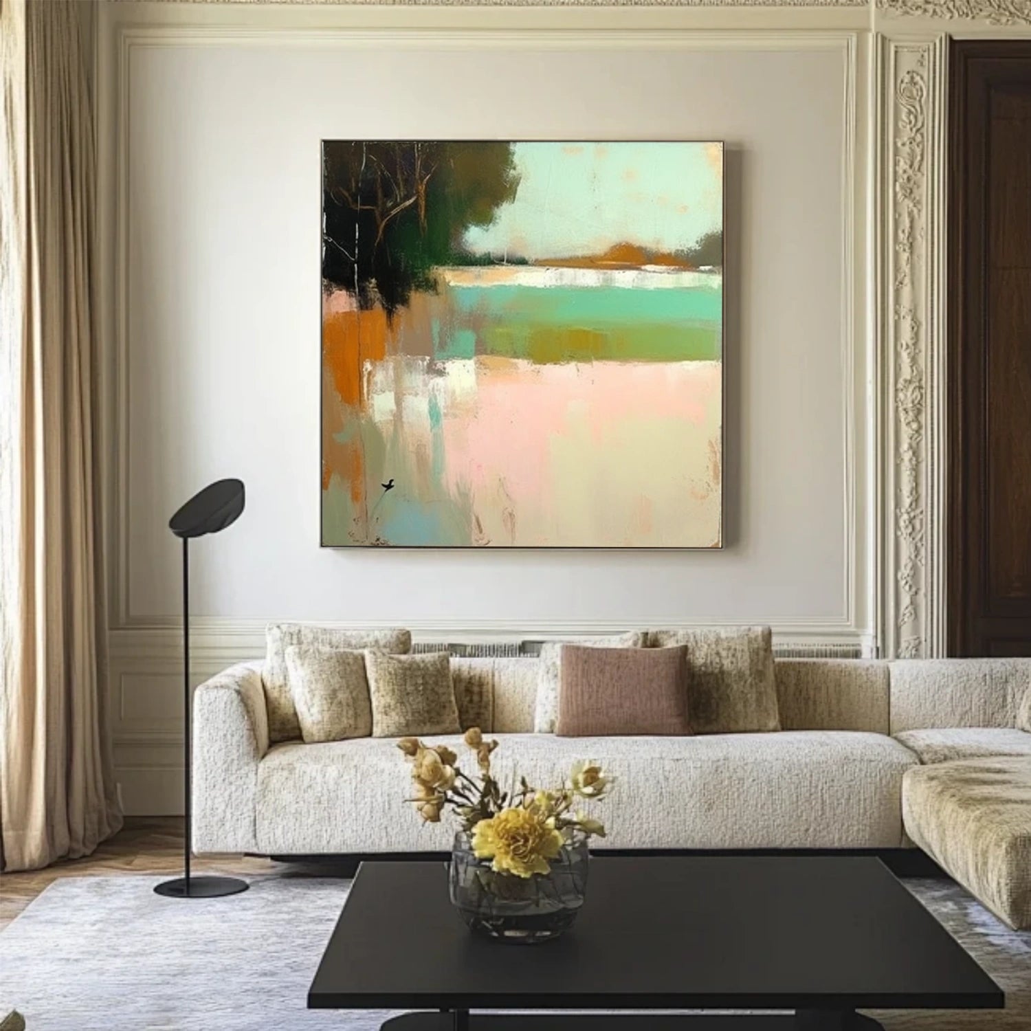 Colorful Abstract Canvas Wall Art #AP250