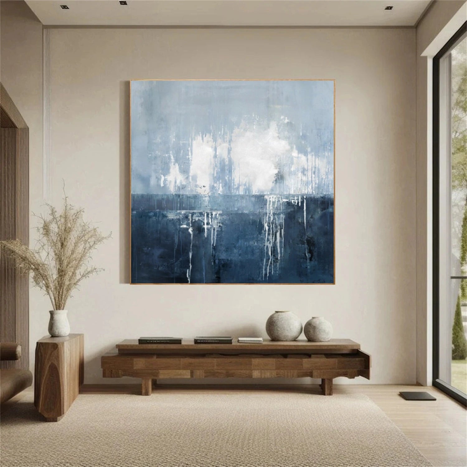 Abstract Canvas Wall Art #AP277