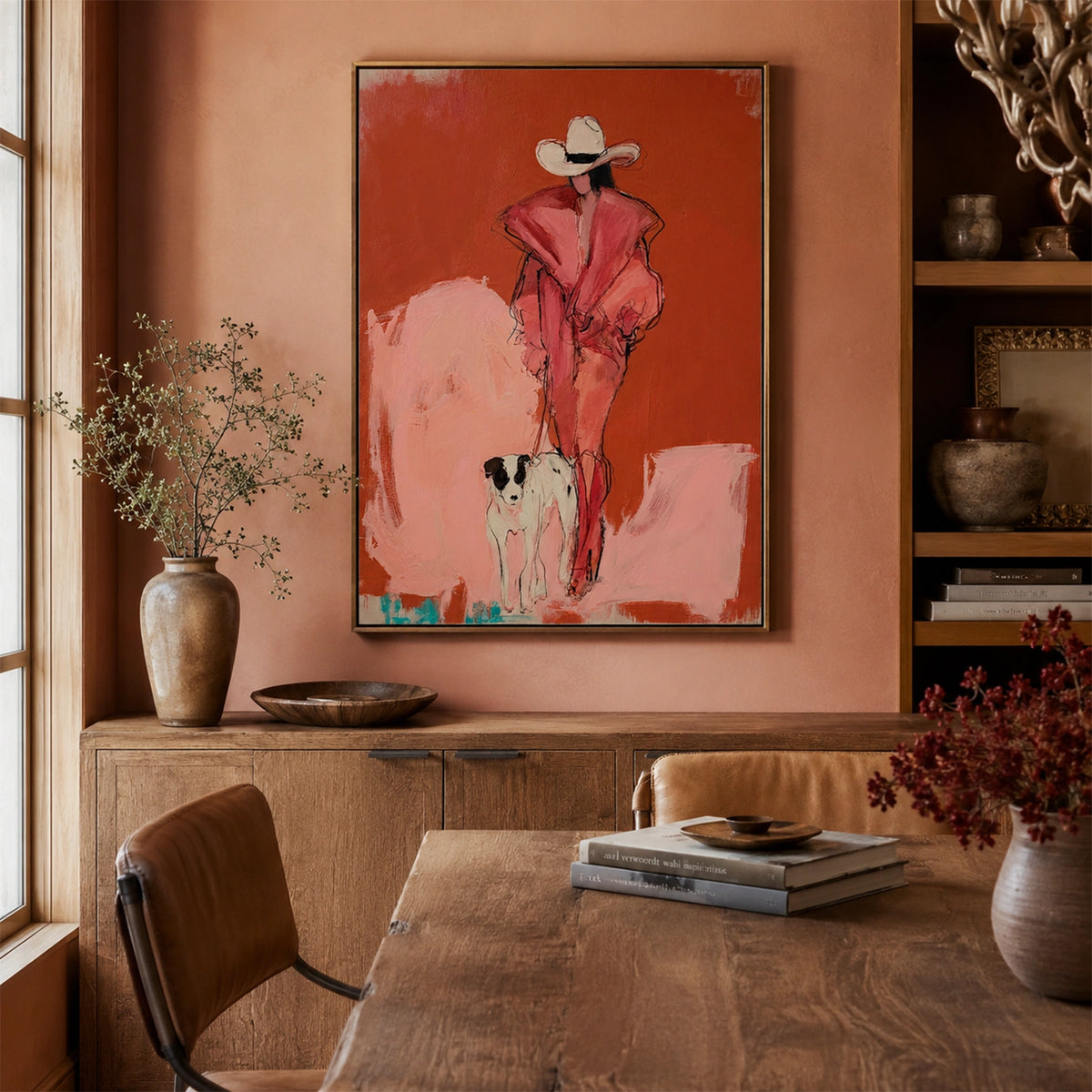 American Western Cowboy Art #VT239
