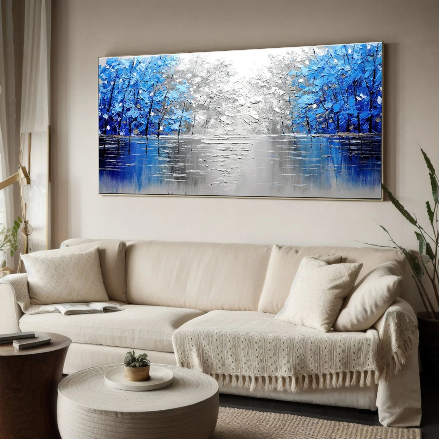 Tree Textured Painting Canvas #TP016