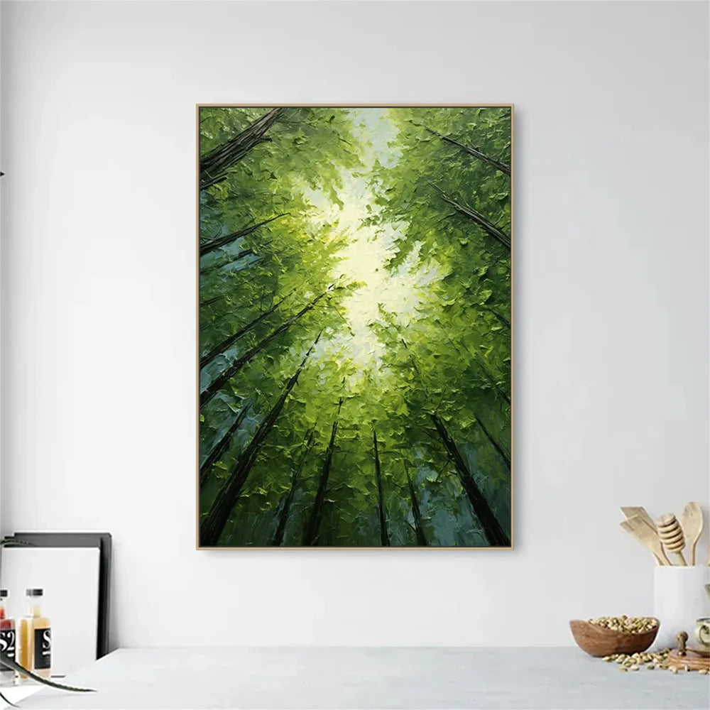 Tree Textured Painting Canvas #TP017