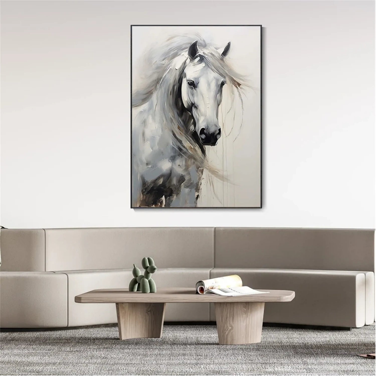 Abstract Animal Horse Wall Art #AC049