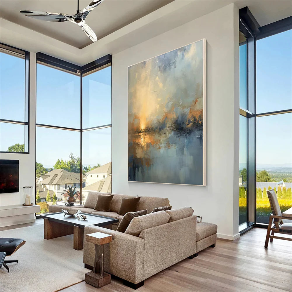 Abstract Painting Canvas #AP191