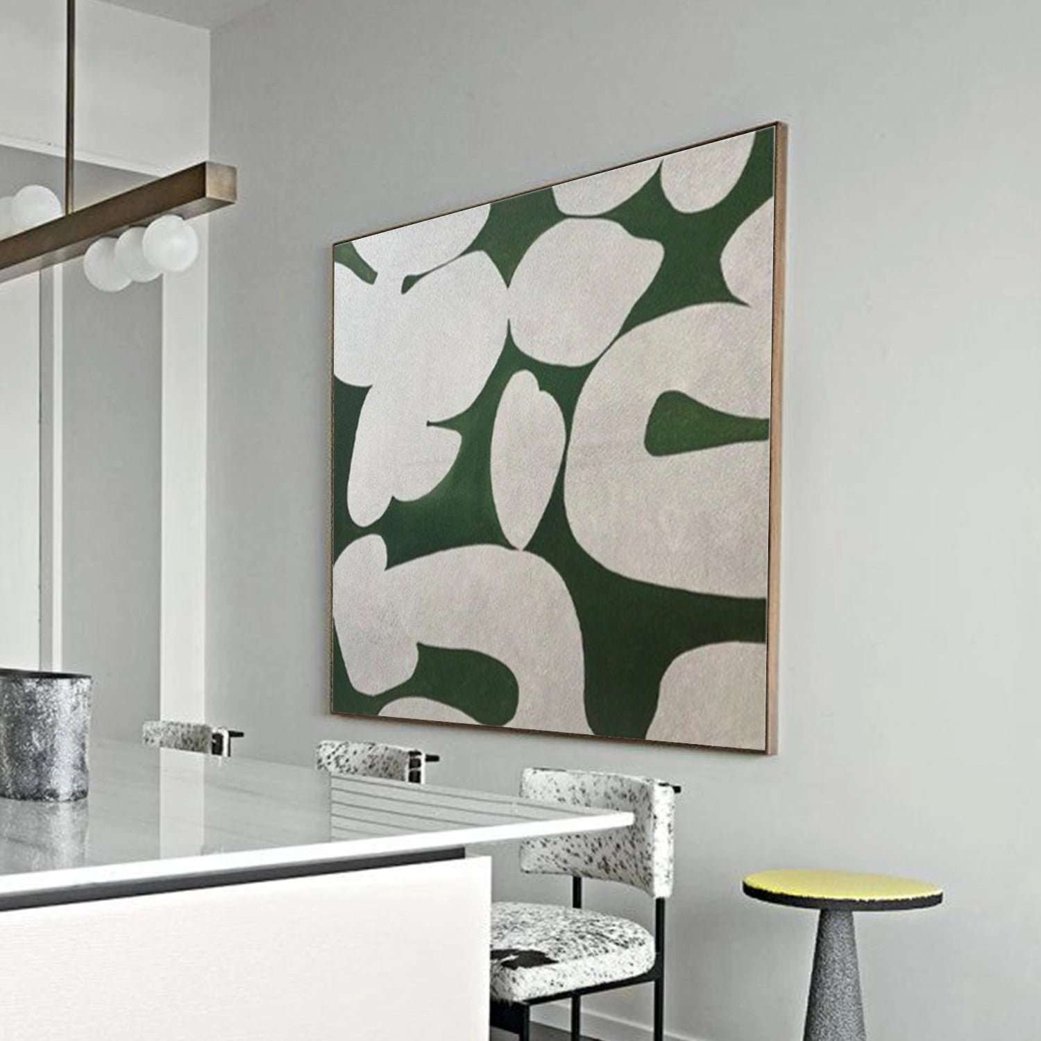 Green Wabi Sabi Canvas Art #WS116