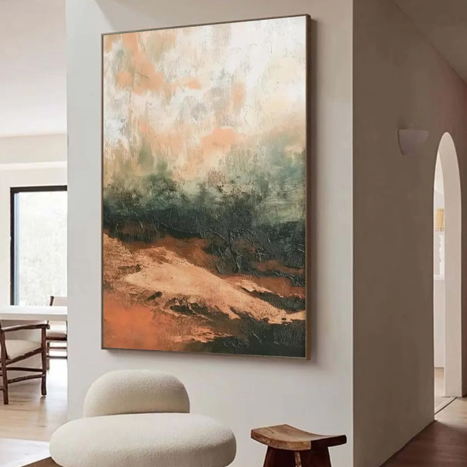 Abstract Canvas Wall Art #AP320