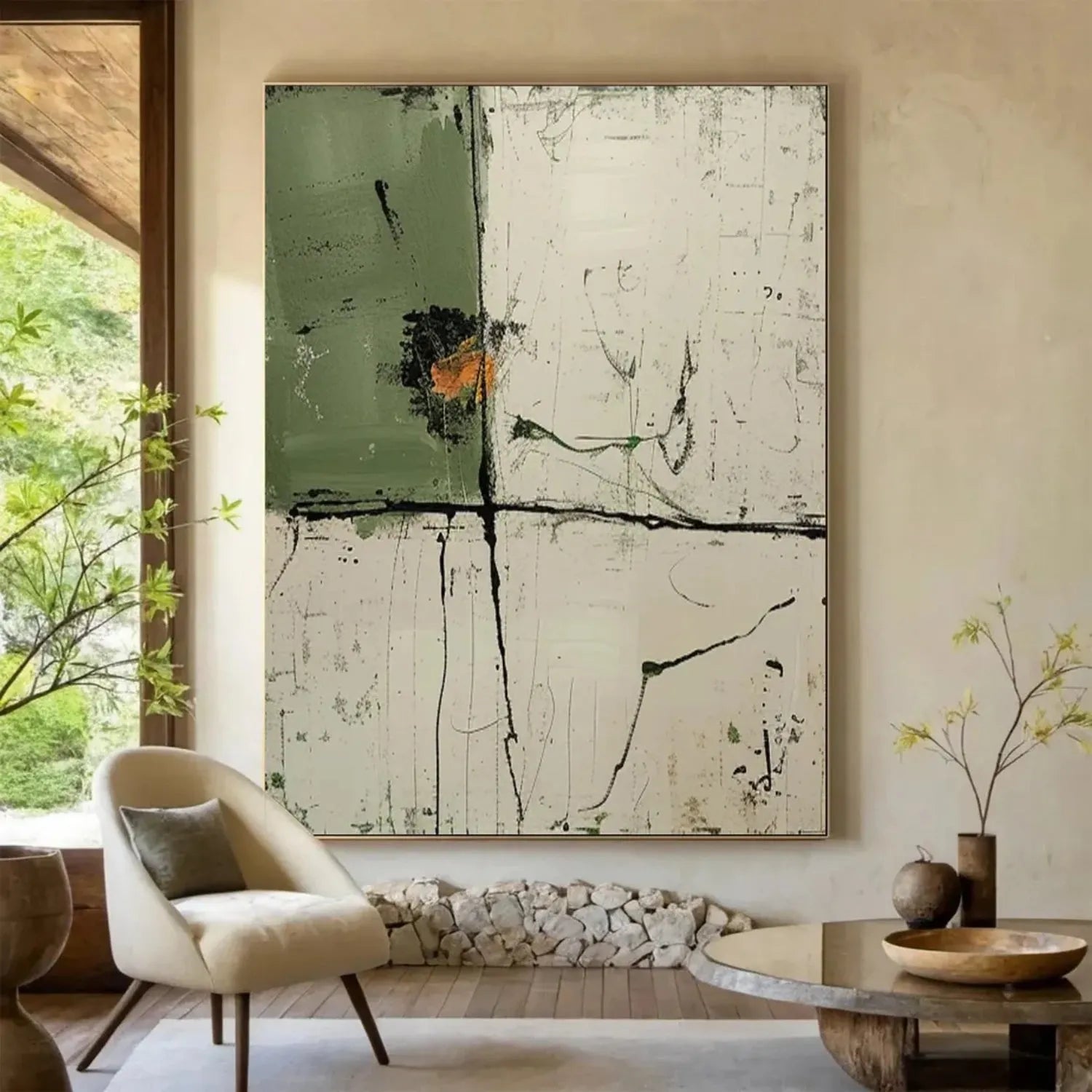 Abstract Painting Canvas #AP101