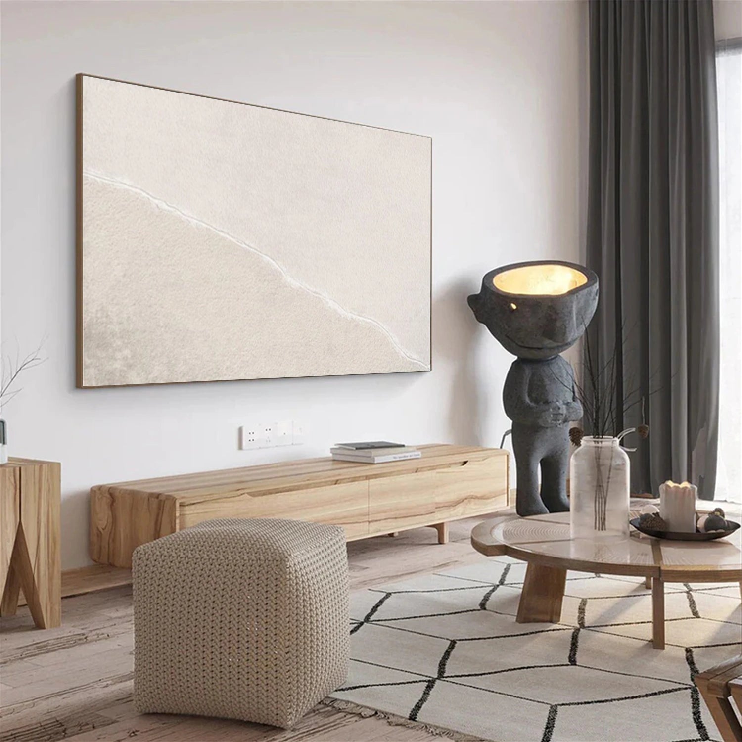 Minimalist Textured Canvas Art #MT203