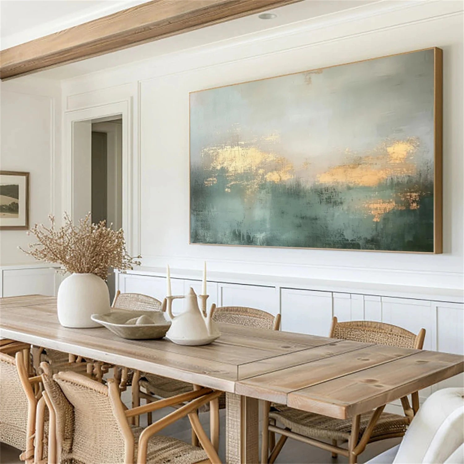 Abstract Canvas Wall Art #AP285