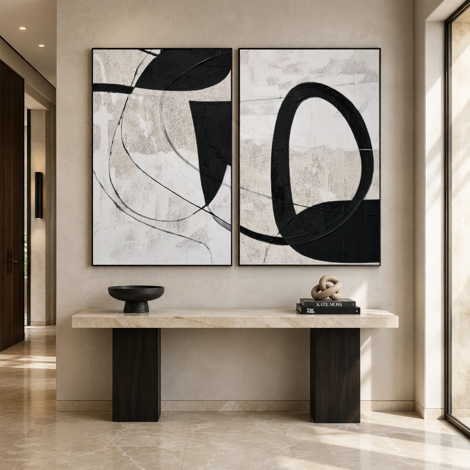 Wabi Sabi Canvas Art Set of 2 #WS149