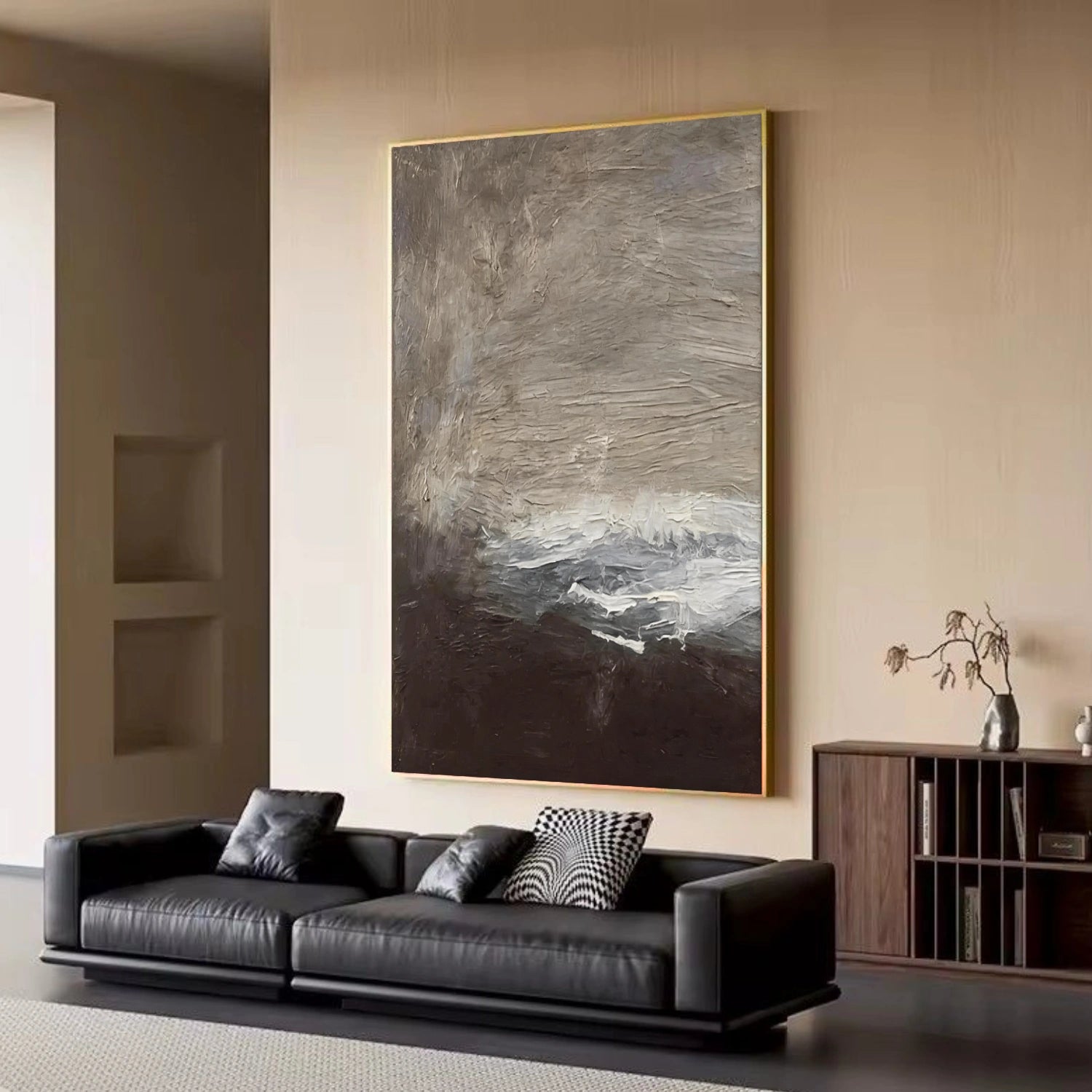 Abstract Textured Wall Art #AT160