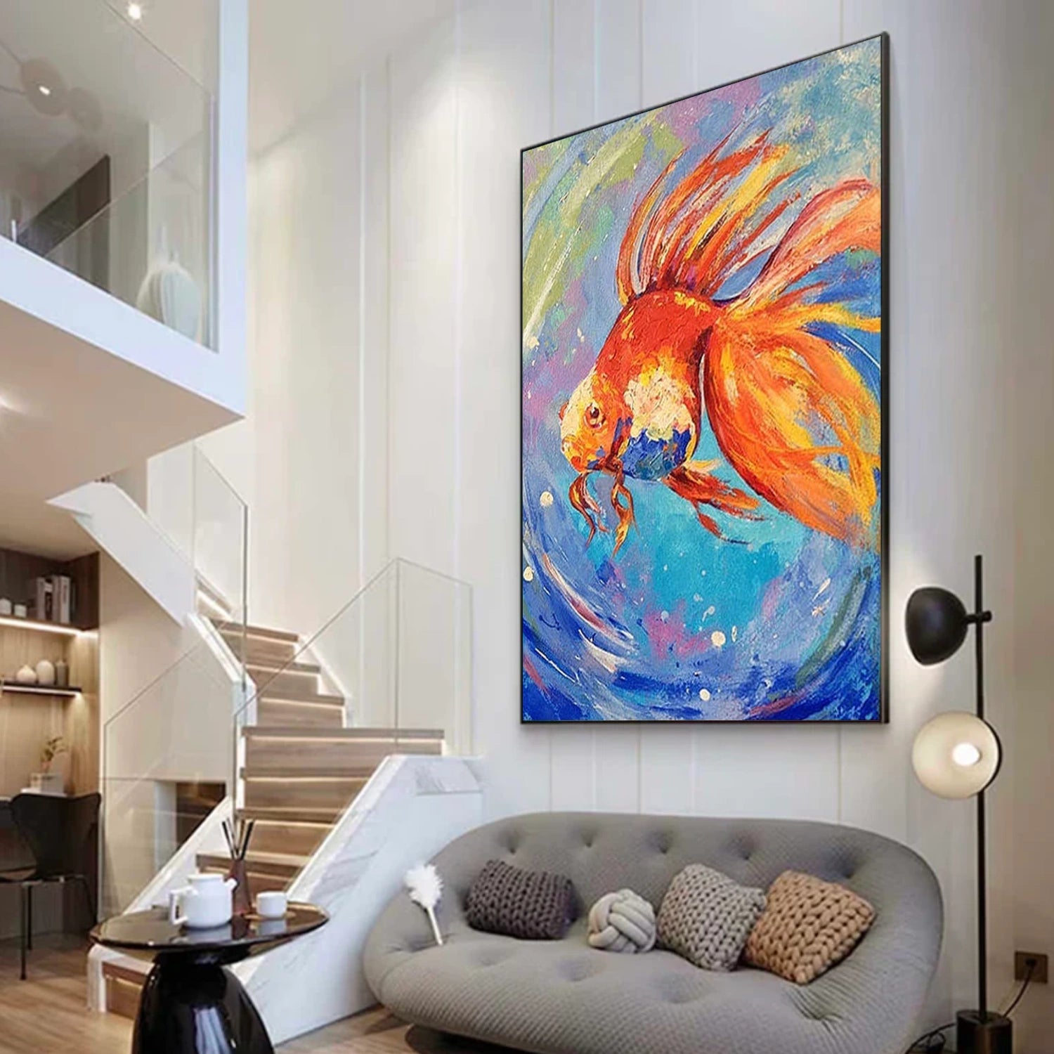 Abstract Animal Wall Art #AC109