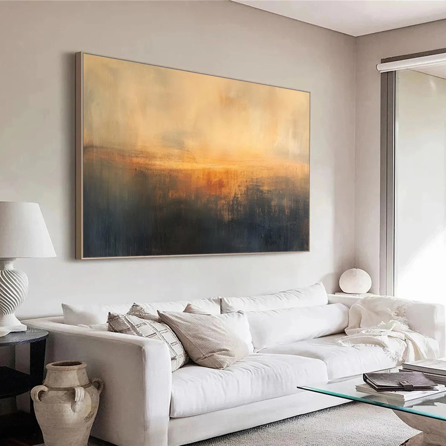 Abstract Canvas Wall Art #AP312