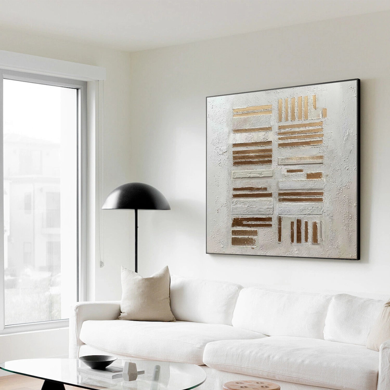 Wabi Sabi Textured Canvas Art #WS099