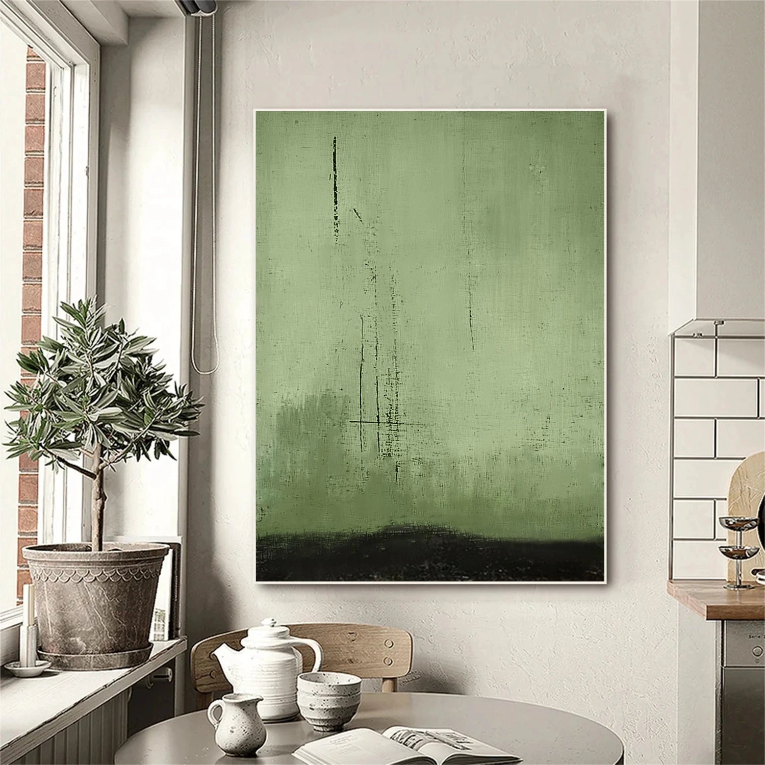 Abstract Painting Canvas #AP153