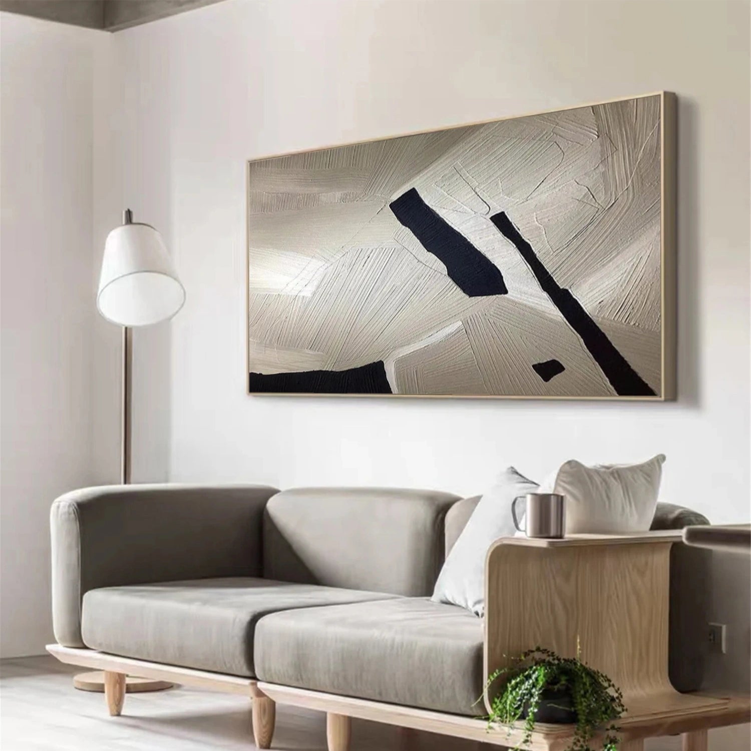 Abstract Canvas Wall Art #AP319