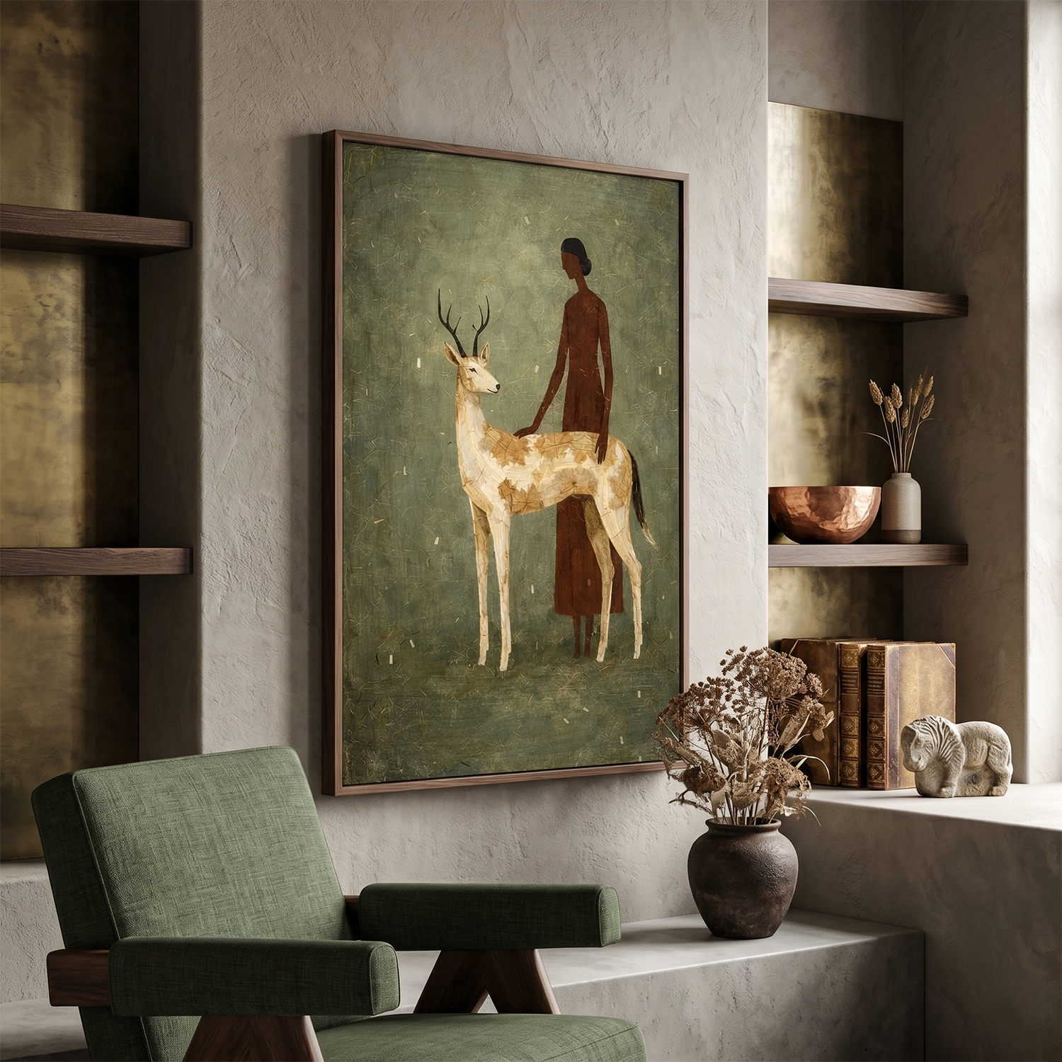 Vintage Americana Art #VT046