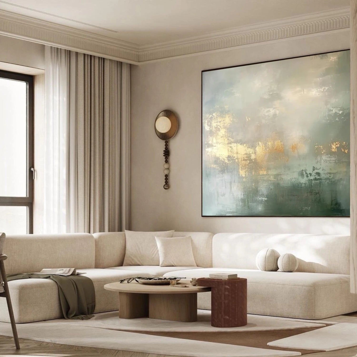 Abstract Canvas Wall Art #AP284