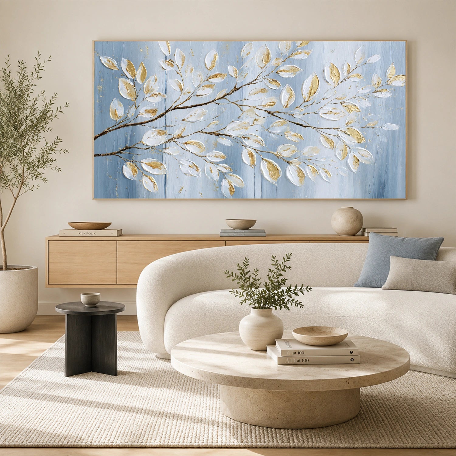Tree Abstract Textured Wall Art #TP110