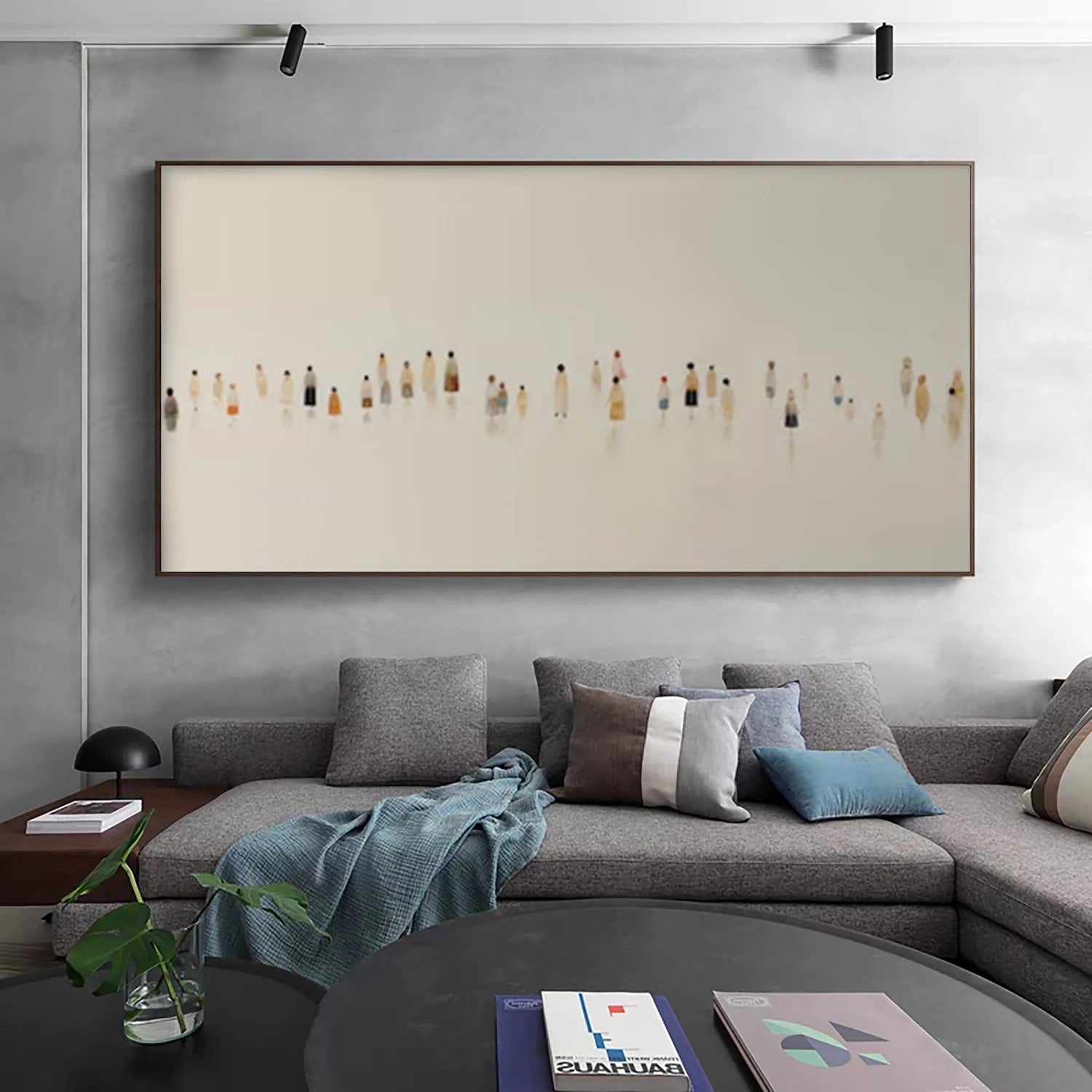 Abstract People Canvas Art #AE001