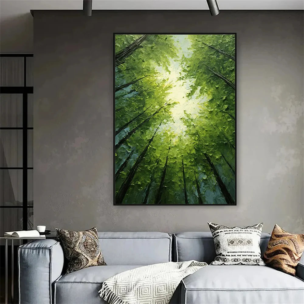 Tree Textured Painting Canvas #TP017