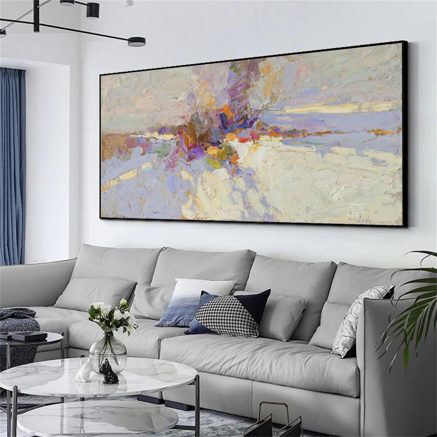Colorful Abstract Canvas Wall Art #AP273