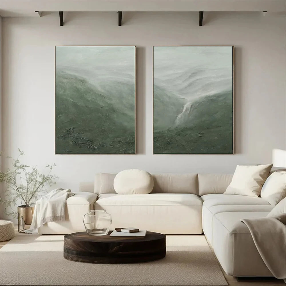 Minimalist Painting Canvas Set of 2 #MP032