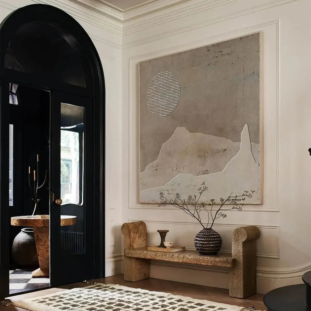 Wabi Sabi Texture Canvas Art #WS001