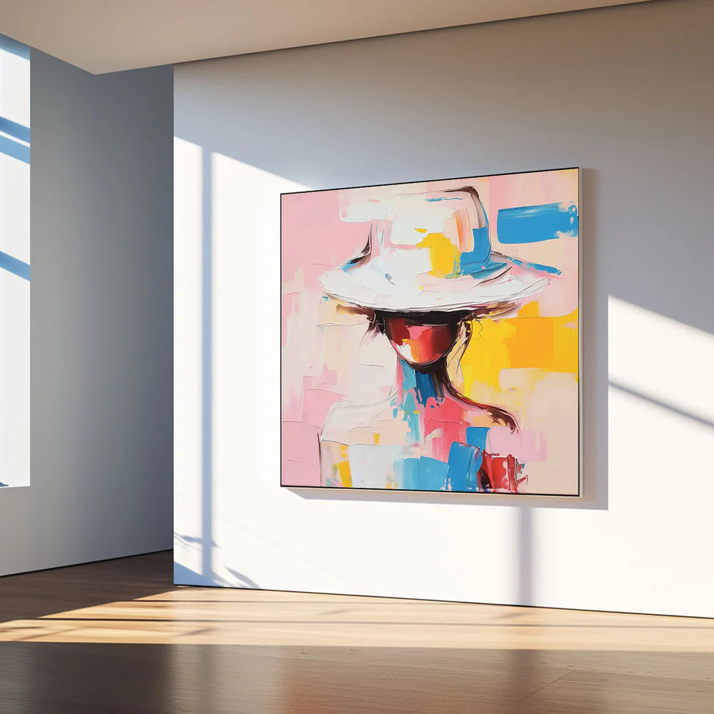 Abstract People Canvas Art #AE004