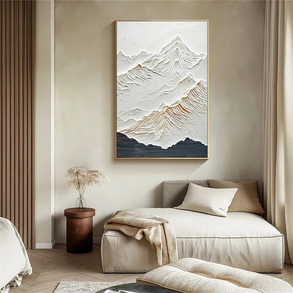 Mountain Textured Canvas Art #MO005