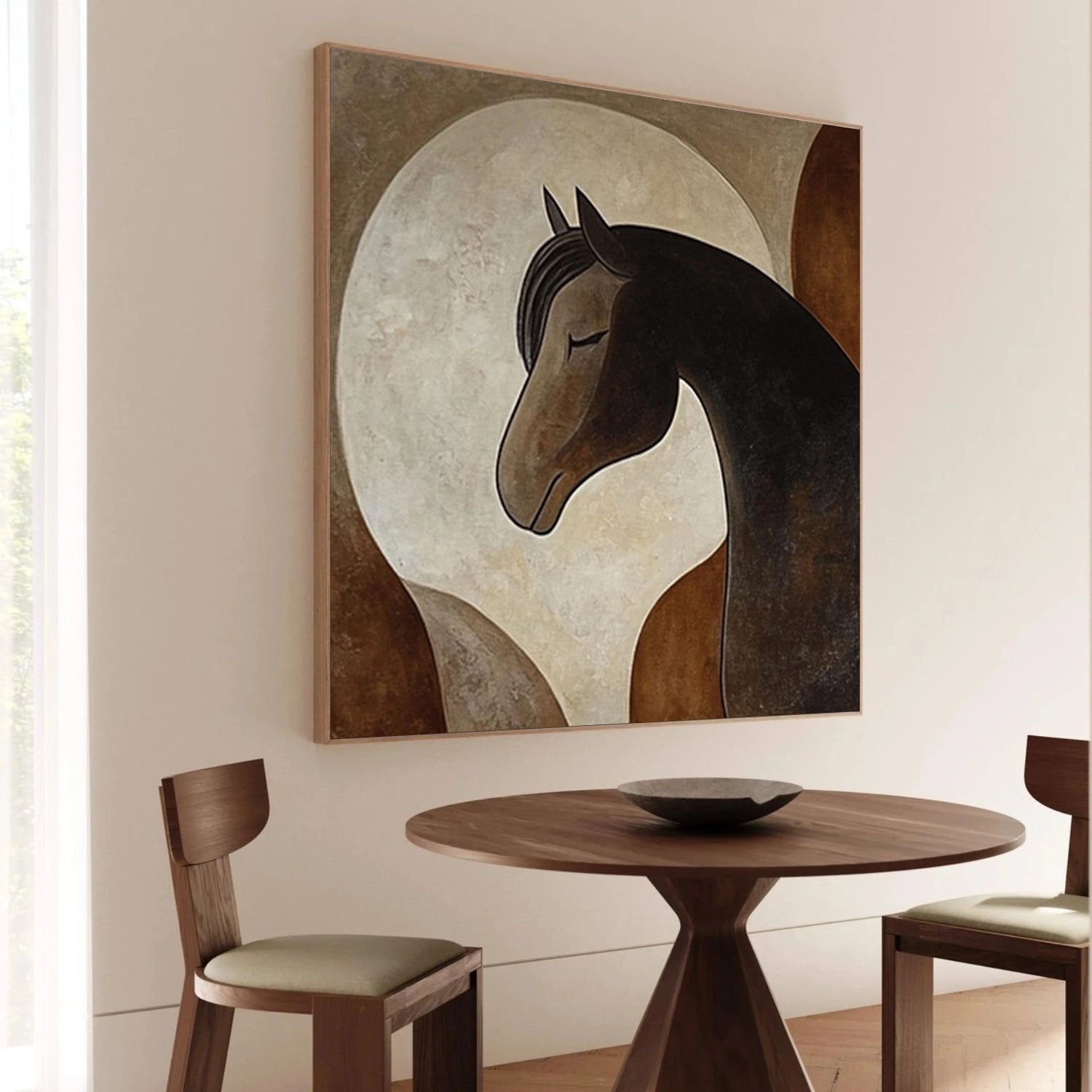 Abstract Animal Horse Wall Art #AC118