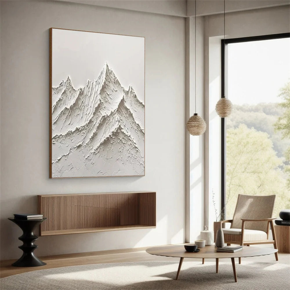 Mountain Textured Canvas Art #MO013