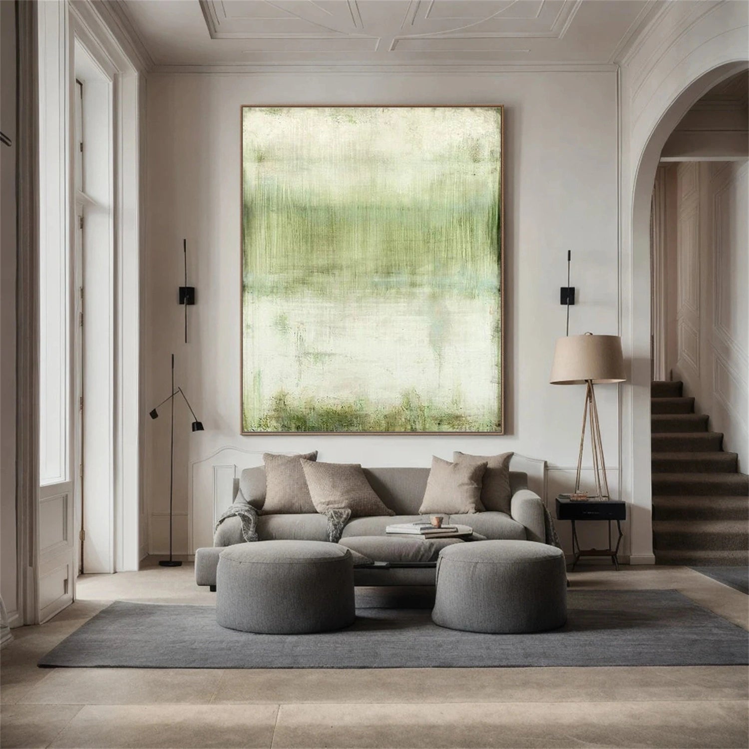 Abstract Painting Canvas #AP145