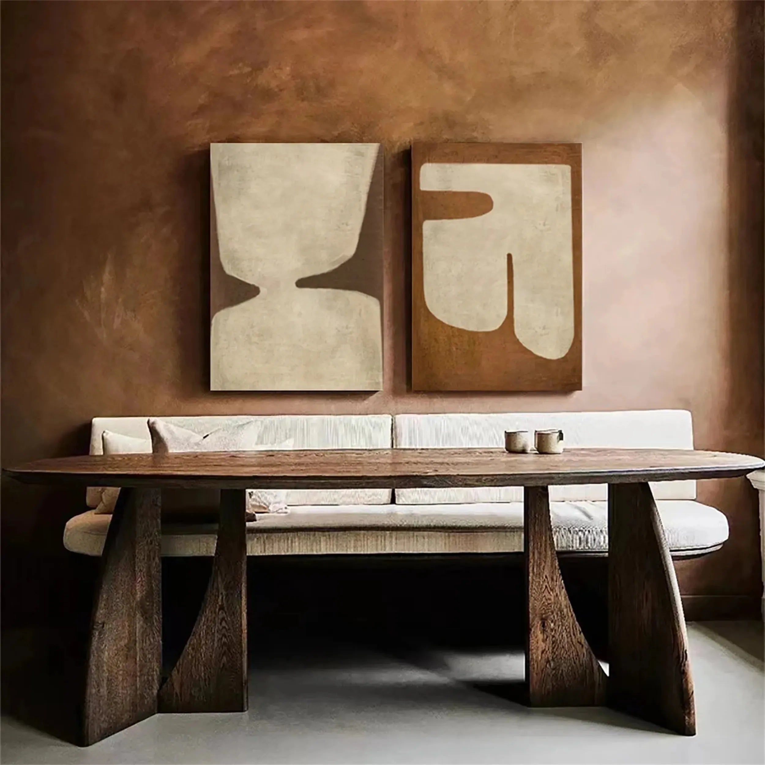 Wabi Sabi Canvas Art Set of 2 #WS016