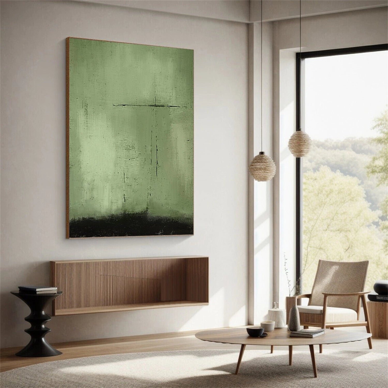 Abstract Painting Canvas #AP154