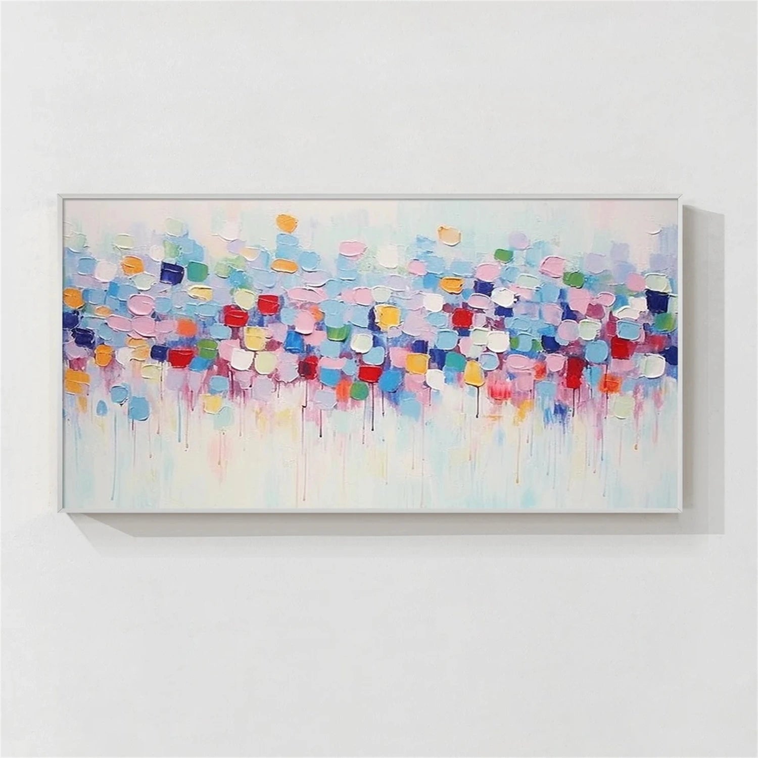 Colorful Abstract Painting Canvas #AP081