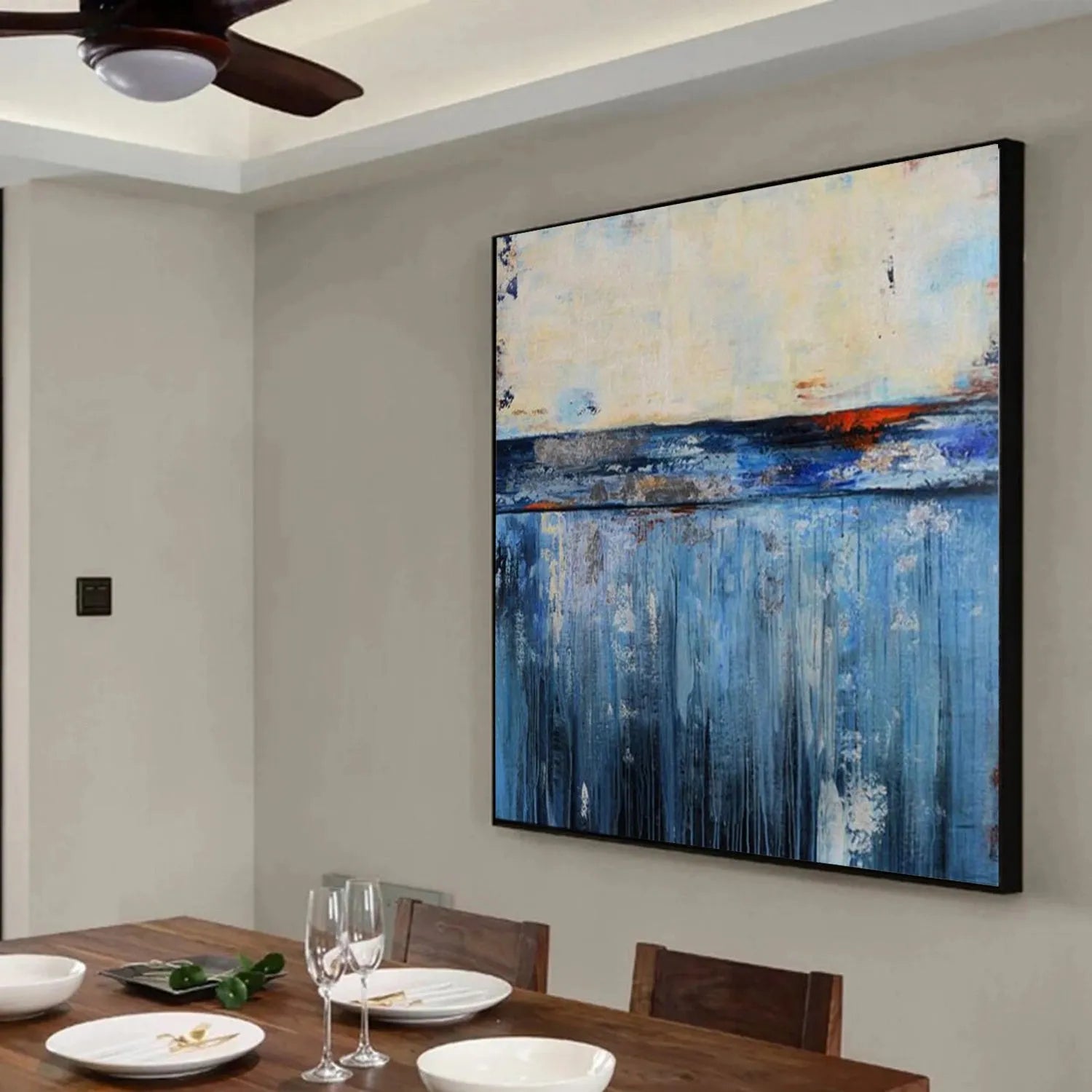 Abstract Painting Canvas #AP105