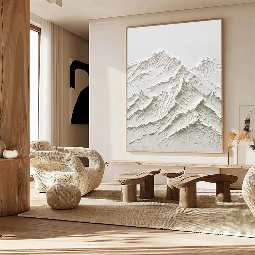 Mountain Textured Canvas Art #MO012