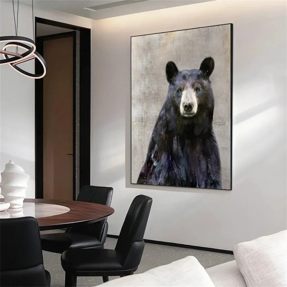 Animal Canvas Art Painting #AC001