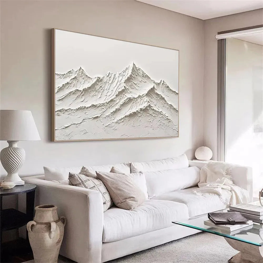 Mountain Textured Canvas Art #MO002