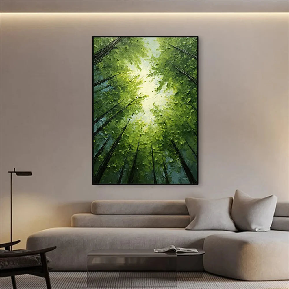 Tree Textured Painting Canvas #TP017