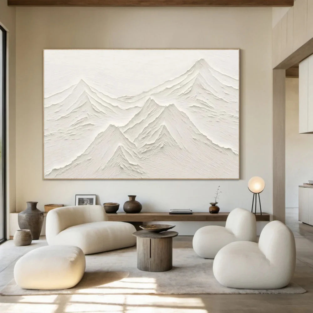 Mountain Textured Canvas Art #MO016