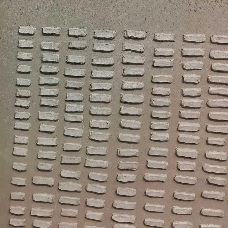 Beige Wabi Sabi Texture Canvas Art #WS007