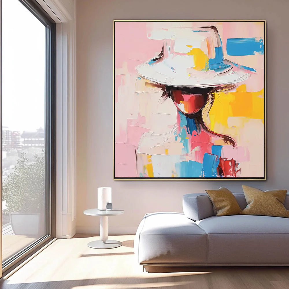 Abstract People Canvas Art #AE004