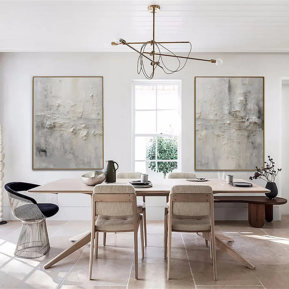 Abstract Painting Canvas Set of 2 #AP186