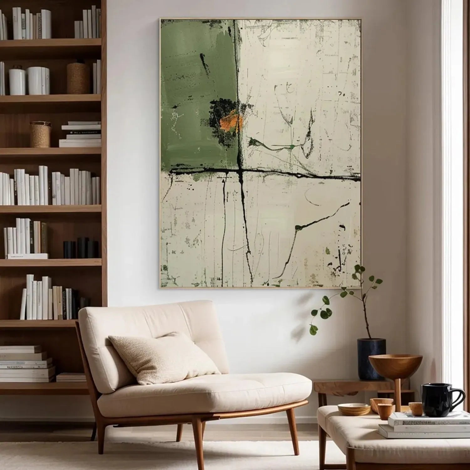 Abstract Painting Canvas #AP101